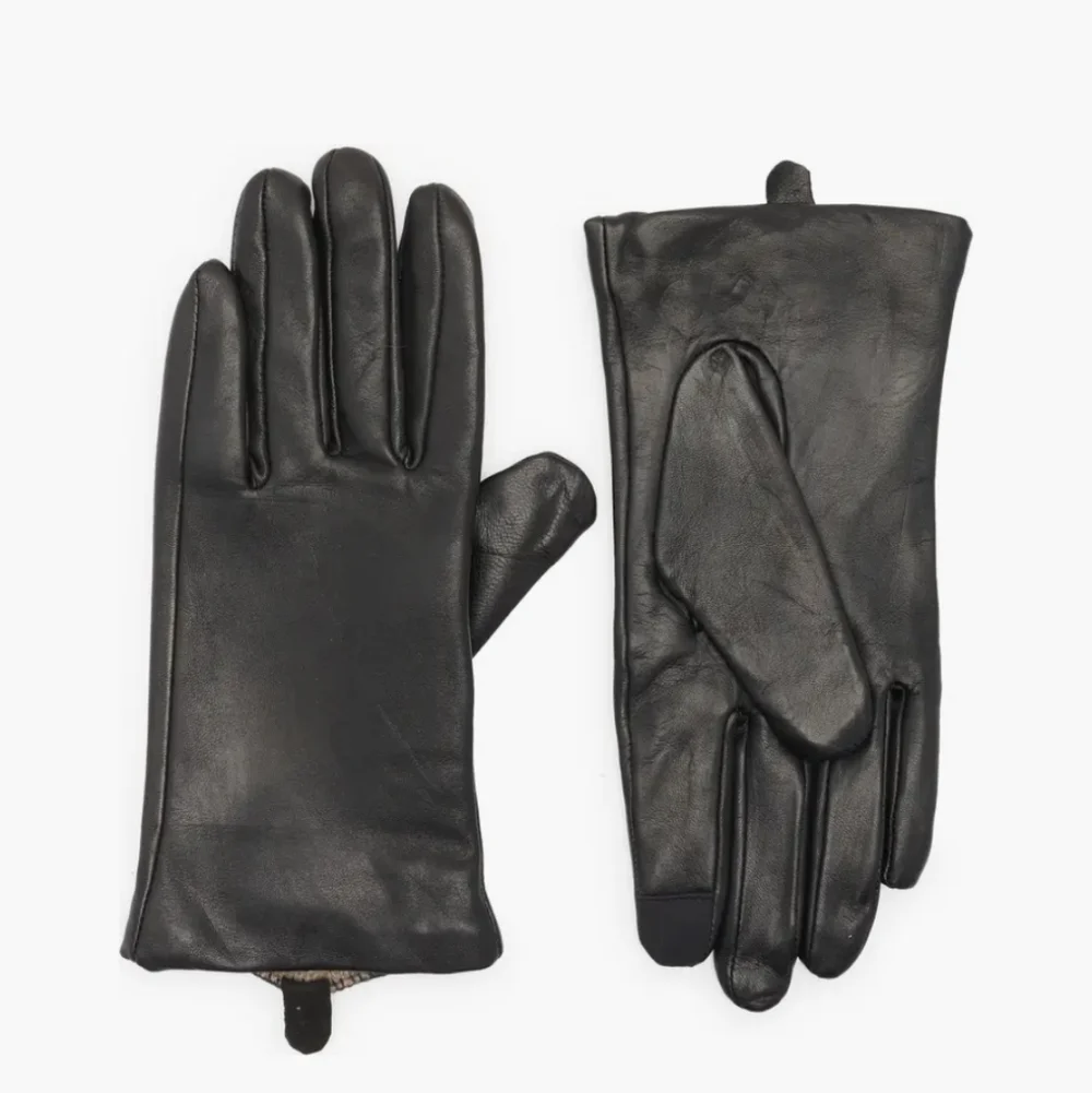 TOUCHPOINT Cashmere Lined Leather Smart Gloves
